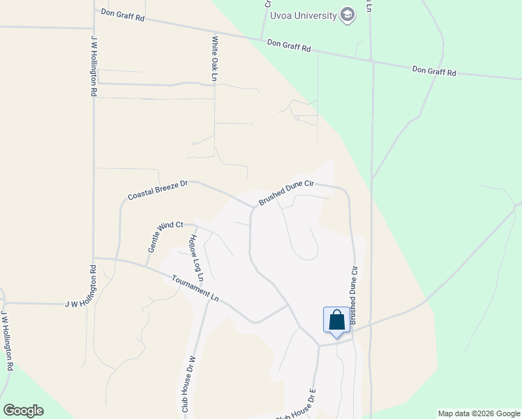 map of restaurants, bars, coffee shops, grocery stores, and more near 1027 Brushed Dunes Circle in Freeport