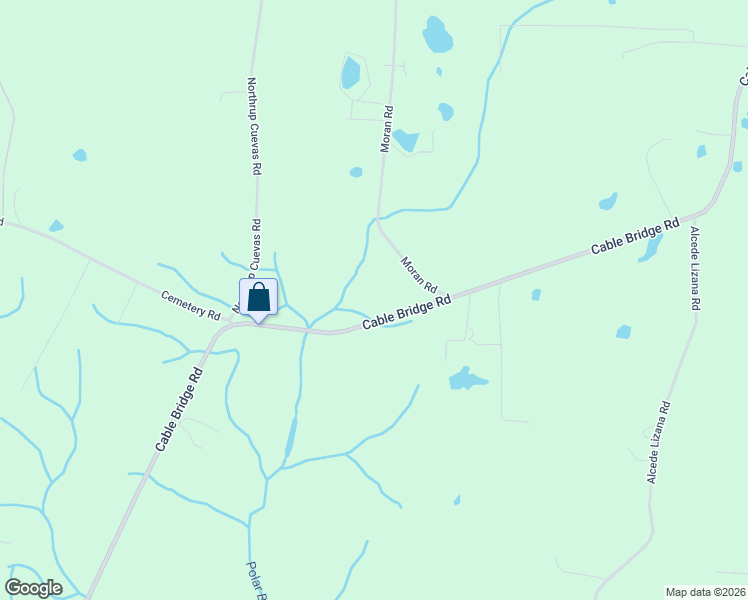 map of restaurants, bars, coffee shops, grocery stores, and more near 14721-14869 Cable Bridge Road in Gulfport