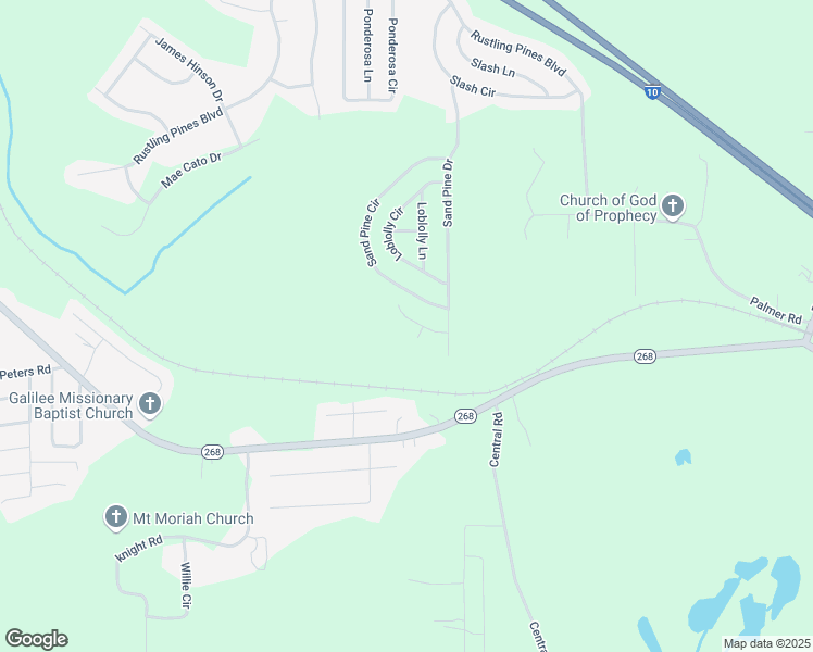 map of restaurants, bars, coffee shops, grocery stores, and more near 95 Pine Bark Trail in Midway