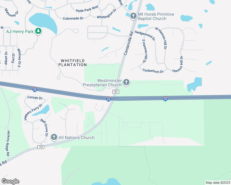 map of restaurants, bars, coffee shops, grocery stores, and more near 5777 Centerville Road in Tallahassee
