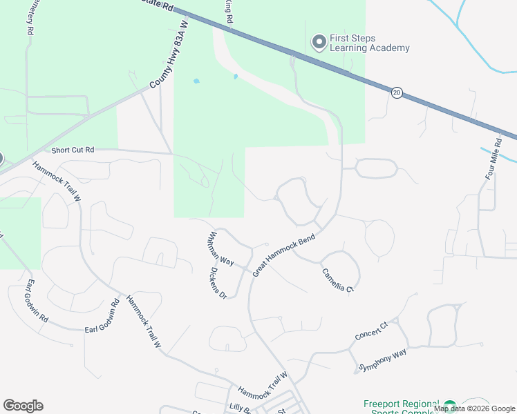 map of restaurants, bars, coffee shops, grocery stores, and more near 66 Secret Street in Freeport