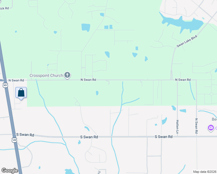 map of restaurants, bars, coffee shops, grocery stores, and more near 14901 North Swan Road in Gulfport
