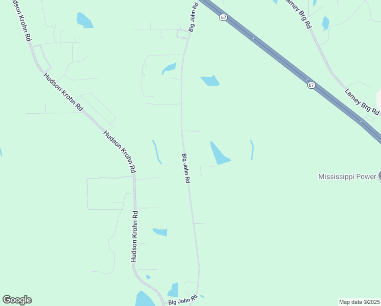map of restaurants, bars, coffee shops, grocery stores, and more near 14556 Big John Road in Biloxi