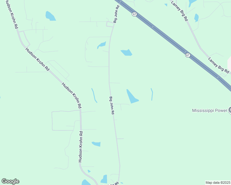 map of restaurants, bars, coffee shops, grocery stores, and more near 14556 Big John Road in Biloxi