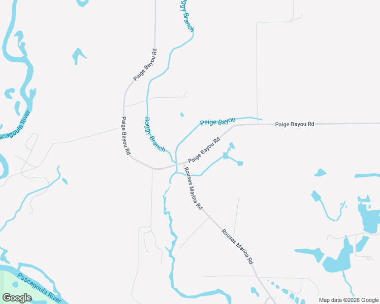 map of restaurants, bars, coffee shops, grocery stores, and more near 3400 Rouses Marina Road in Vancleave