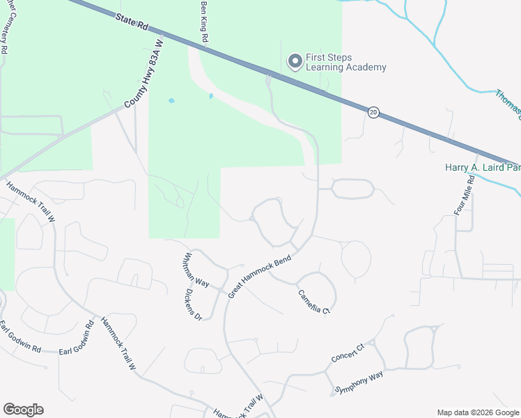 map of restaurants, bars, coffee shops, grocery stores, and more near 385 Windchime Way in Freeport
