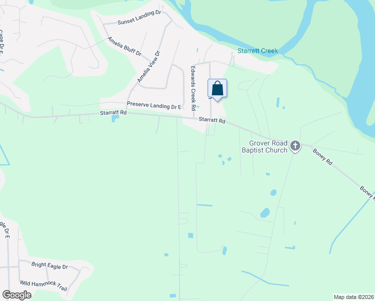 map of restaurants, bars, coffee shops, grocery stores, and more near 14328 Tiki Lane in Jacksonville