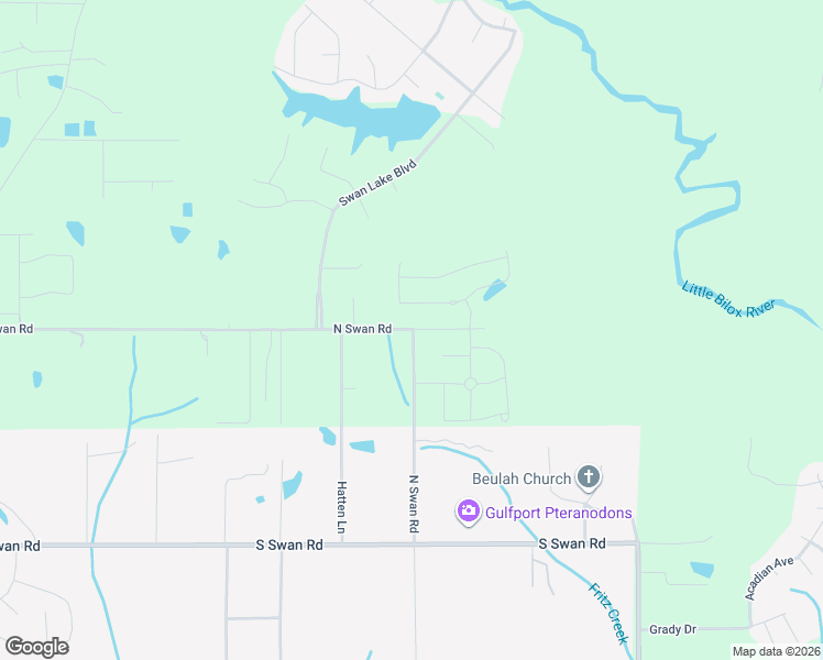 map of restaurants, bars, coffee shops, grocery stores, and more near 14479 North Swan Road in Gulfport