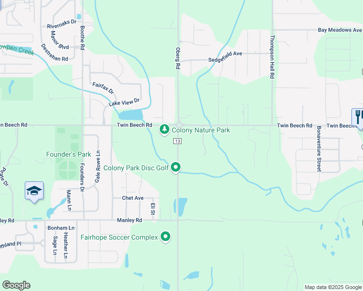 map of restaurants, bars, coffee shops, grocery stores, and more near in Fairhope