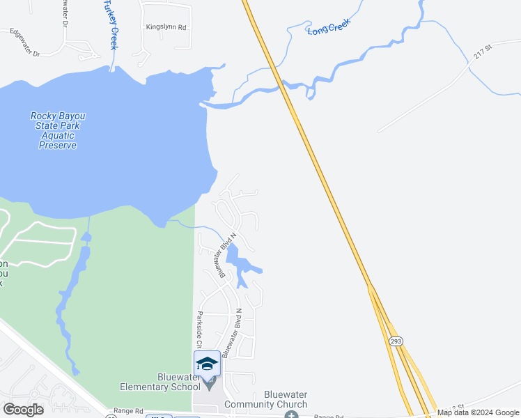 map of restaurants, bars, coffee shops, grocery stores, and more near 1735 Bolton Village Lane in Niceville