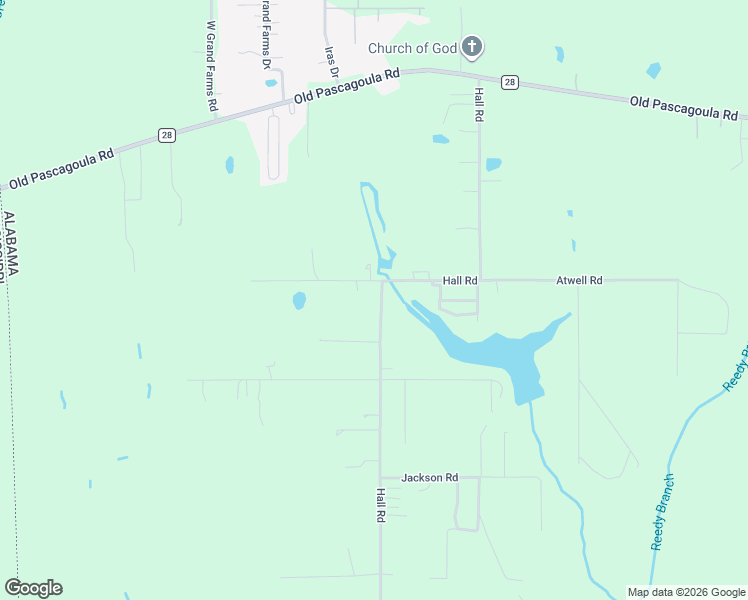 map of restaurants, bars, coffee shops, grocery stores, and more near 14501 McDonald Lane in Grand Bay
