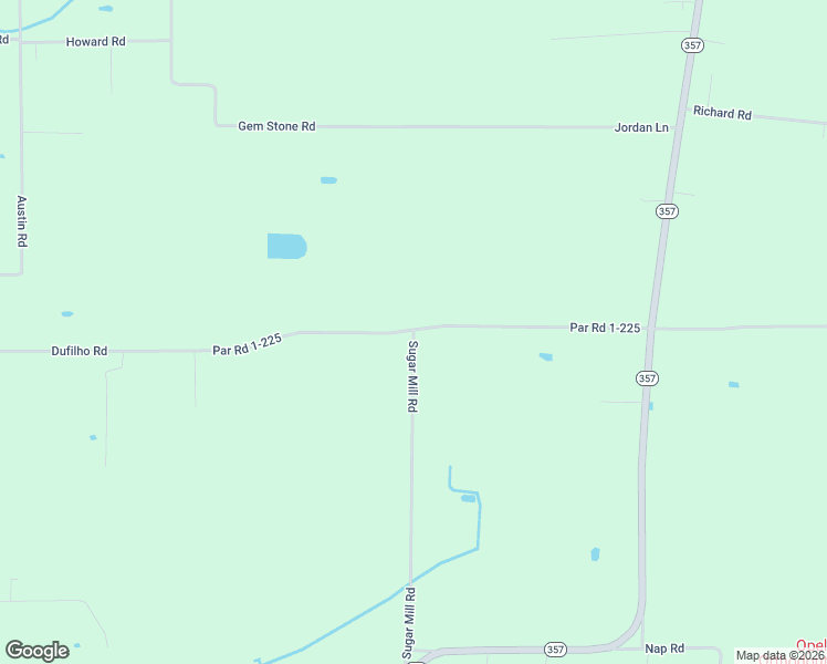 map of restaurants, bars, coffee shops, grocery stores, and more near 136 Sugar Mill Road in Opelousas