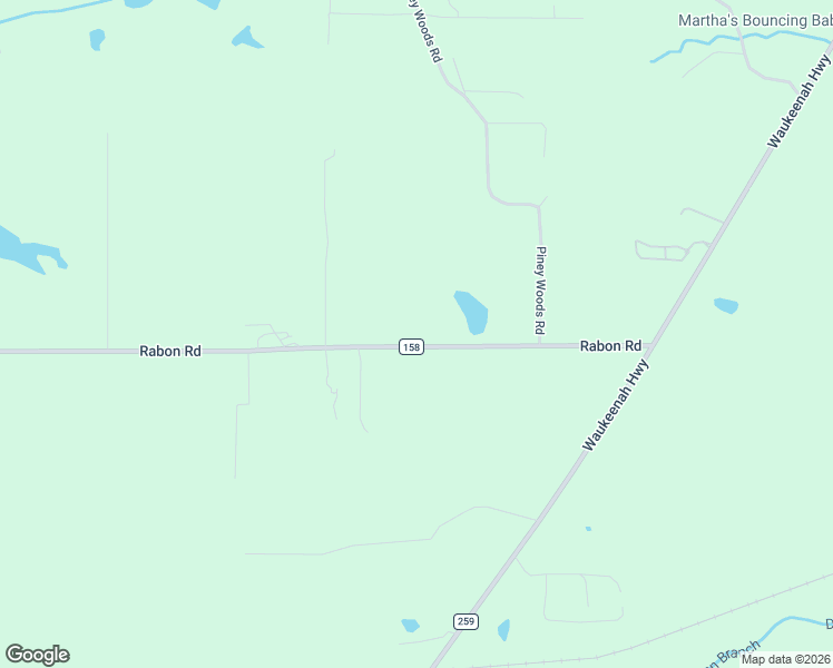 map of restaurants, bars, coffee shops, grocery stores, and more near 502 Rabon Road in Monticello