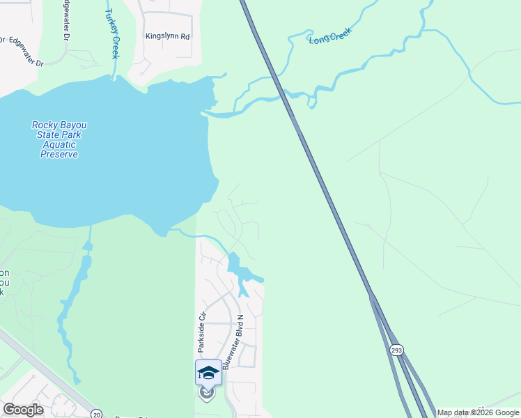 map of restaurants, bars, coffee shops, grocery stores, and more near 4546 Nancy Ward Lane in Niceville