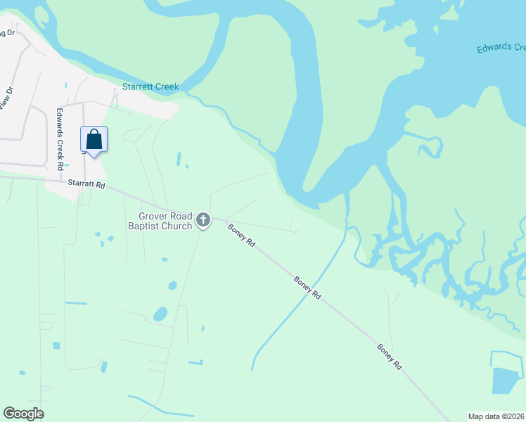 map of restaurants, bars, coffee shops, grocery stores, and more near 4307 Starratt Road in Jacksonville