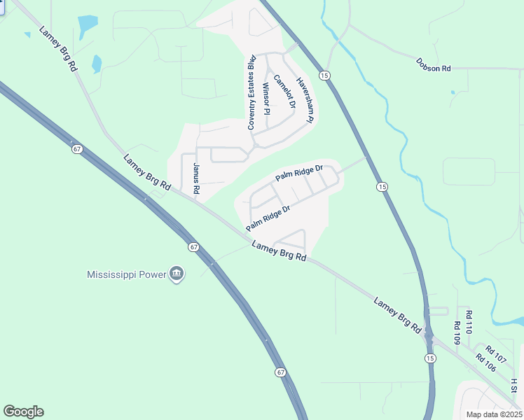 map of restaurants, bars, coffee shops, grocery stores, and more near 4985 Windmill Avenue in Biloxi