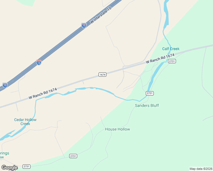 map of restaurants, bars, coffee shops, grocery stores, and more near 8345 Ranch Road 1674 in Junction