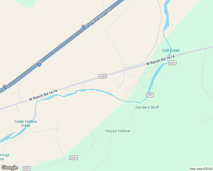 map of restaurants, bars, coffee shops, grocery stores, and more near 8345 Ranch to Market Road 1674 in Junction