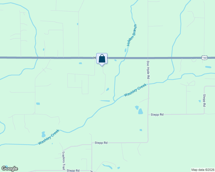 map of restaurants, bars, coffee shops, grocery stores, and more near 24240 U.S. 190 in Robert