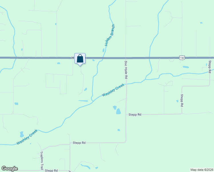 map of restaurants, bars, coffee shops, grocery stores, and more near 24240 U.S. 190 in Robert