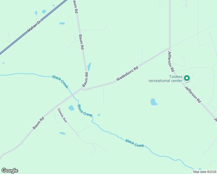 map of restaurants, bars, coffee shops, grocery stores, and more near 12233-12299 Wadesboro Road in Tallahassee