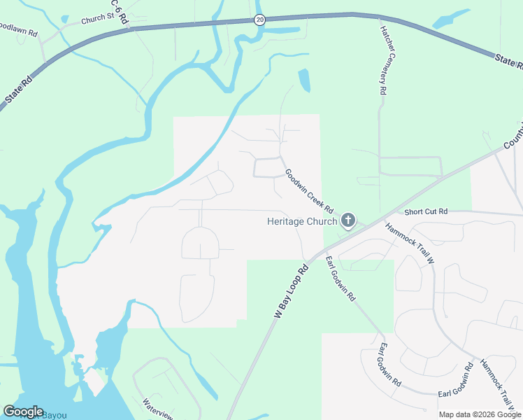 map of restaurants, bars, coffee shops, grocery stores, and more near Hammock Oaks Boulevard in Freeport