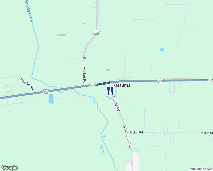 map of restaurants, bars, coffee shops, grocery stores, and more near 14061 Florida Boulevard in Livingston