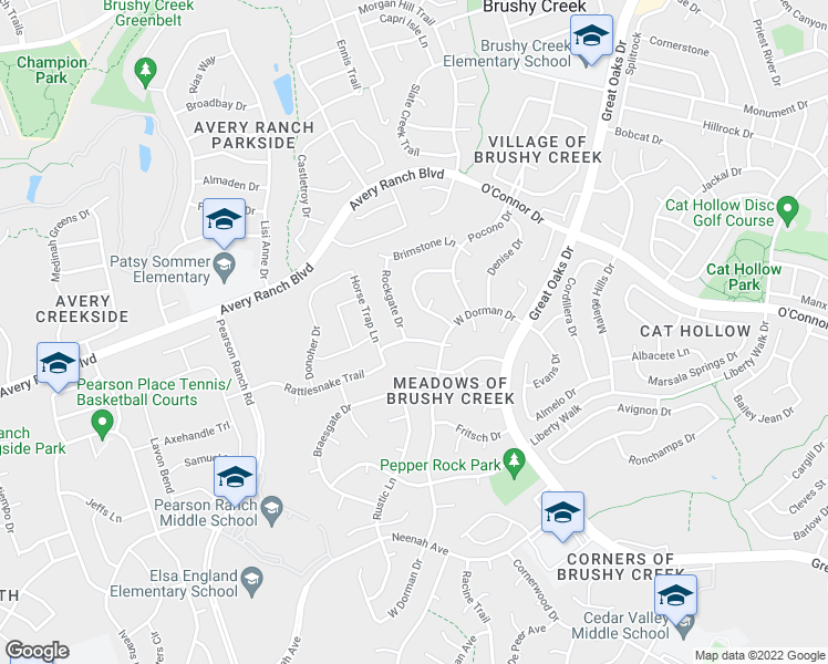 map of restaurants, bars, coffee shops, grocery stores, and more near 8916 Sharpstone Trail in Austin