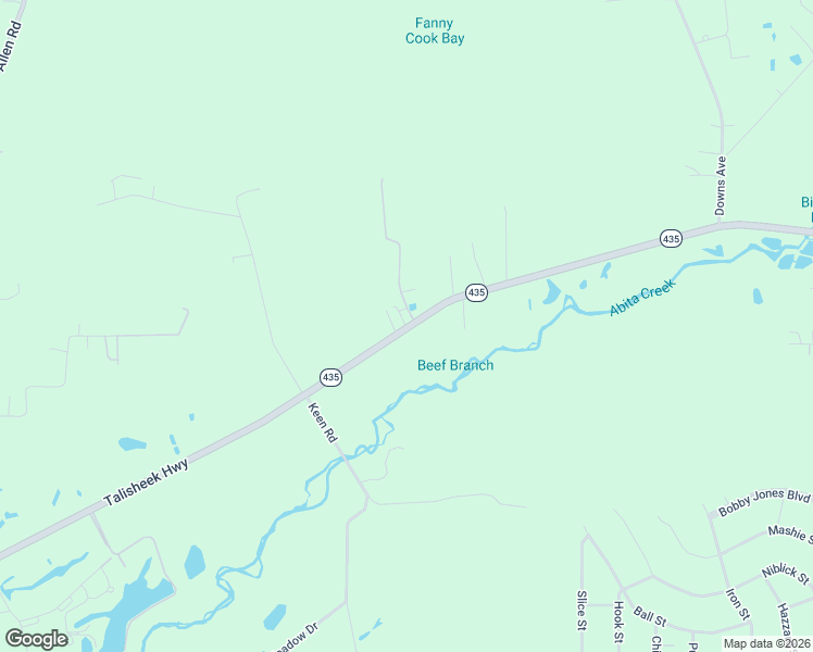 map of restaurants, bars, coffee shops, grocery stores, and more near 24611 Louisiana 435 in Abita Springs
