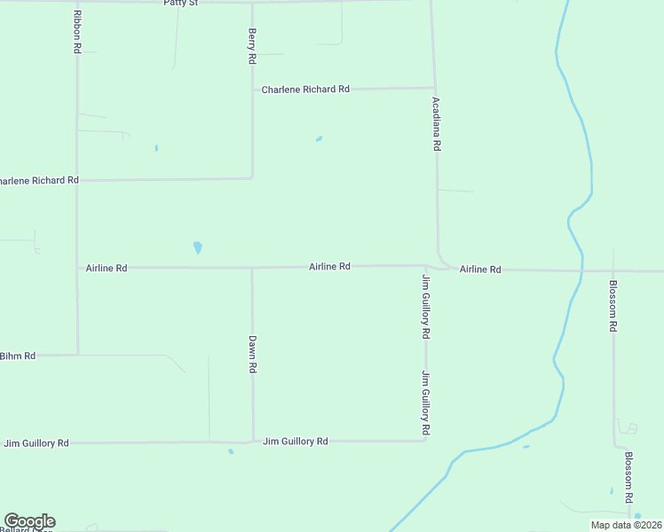map of restaurants, bars, coffee shops, grocery stores, and more near Airline Road in St. Landry Parish