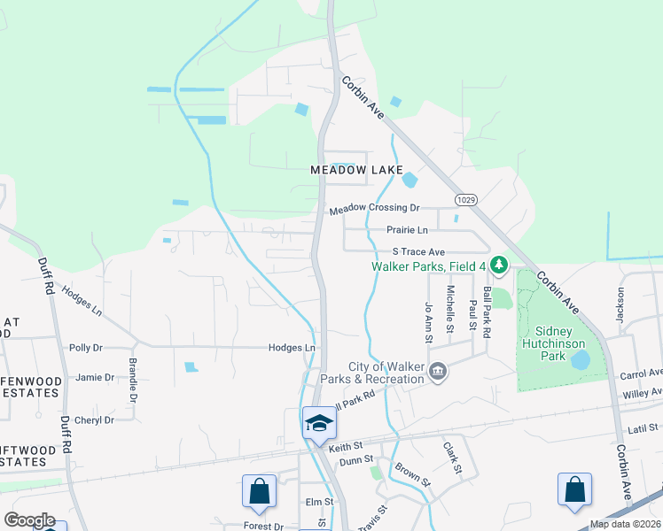 map of restaurants, bars, coffee shops, grocery stores, and more near 30479 Walker Road North in Walker