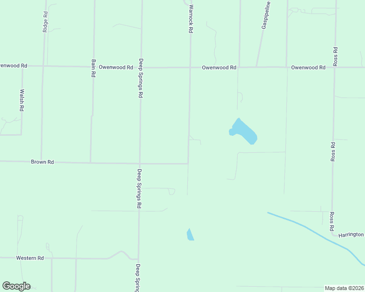 map of restaurants, bars, coffee shops, grocery stores, and more near 19501-20077 Warnock Rd in Bay