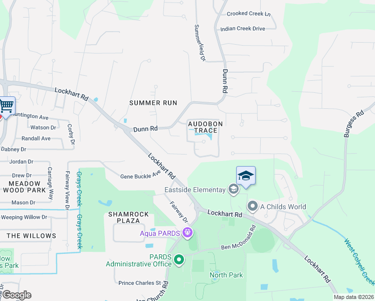 map of restaurants, bars, coffee shops, grocery stores, and more near 10529 Purple Martin Court in Denham Springs
