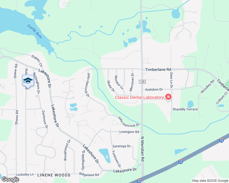map of restaurants, bars, coffee shops, grocery stores, and more near 291 Skate Drive in Tallahassee