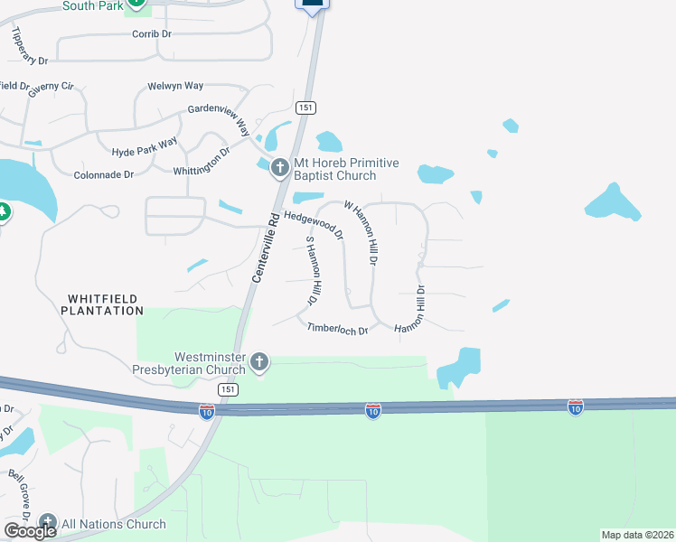 map of restaurants, bars, coffee shops, grocery stores, and more near 4542 Hedgewood Drive in Tallahassee