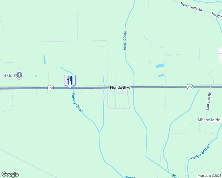 map of restaurants, bars, coffee shops, grocery stores, and more near 18242 Florida Boulevard in Holden