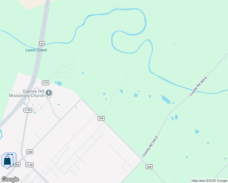 map of restaurants, bars, coffee shops, grocery stores, and more near 1015 County Road 268 in Snook