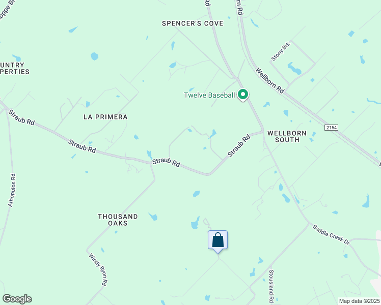 map of restaurants, bars, coffee shops, grocery stores, and more near 5532 Straub Road in College Station