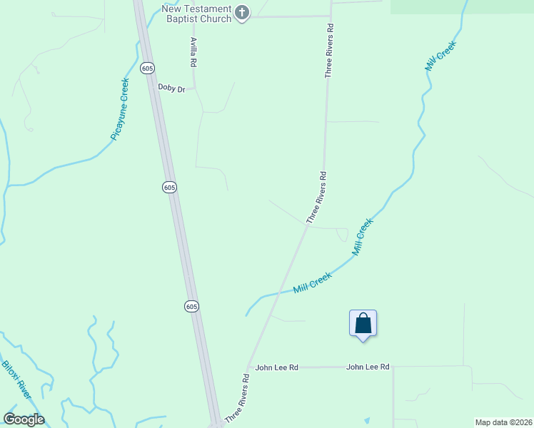 map of restaurants, bars, coffee shops, grocery stores, and more near 11722 Roberto Drive in Biloxi