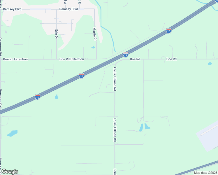 map of restaurants, bars, coffee shops, grocery stores, and more near 8900 Louis Tillman Road in Grand Bay