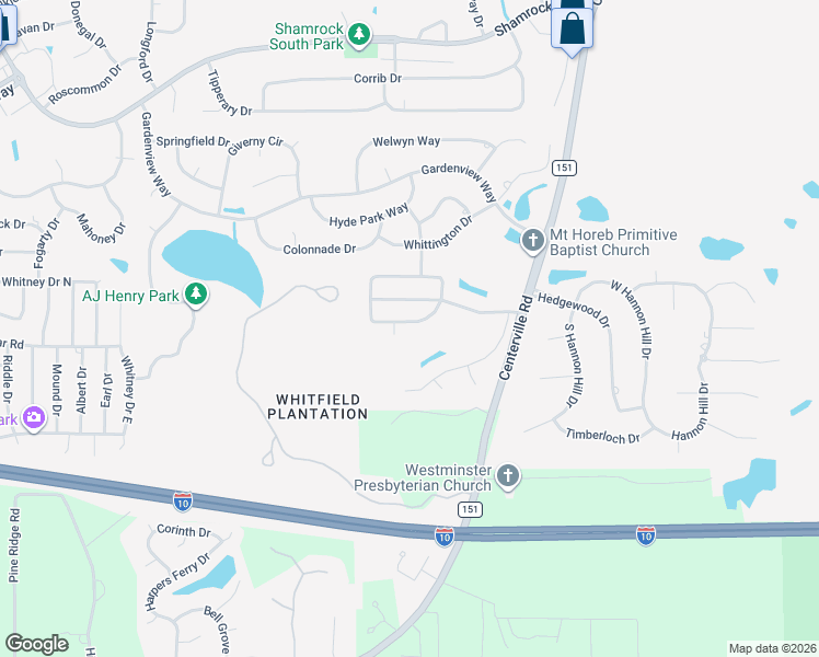map of restaurants, bars, coffee shops, grocery stores, and more near 3353 Aqua Ridge Way in Tallahassee