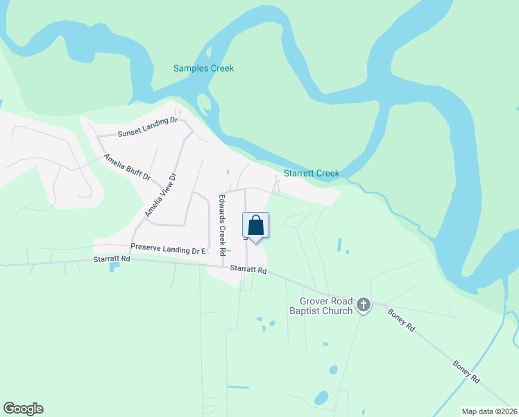 map of restaurants, bars, coffee shops, grocery stores, and more near 14715 Tiki Ln in Jacksonville
