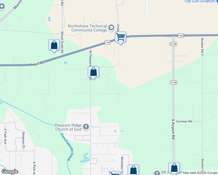 map of restaurants, bars, coffee shops, grocery stores, and more near 18172 Holly Ridge Drive in Hammond