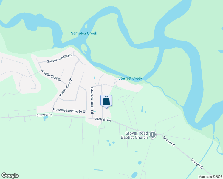 map of restaurants, bars, coffee shops, grocery stores, and more near 14715 Tiki Lane in Jacksonville