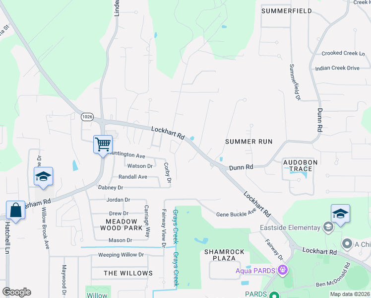 map of restaurants, bars, coffee shops, grocery stores, and more near 9212 Lockhart Road in Denham Springs