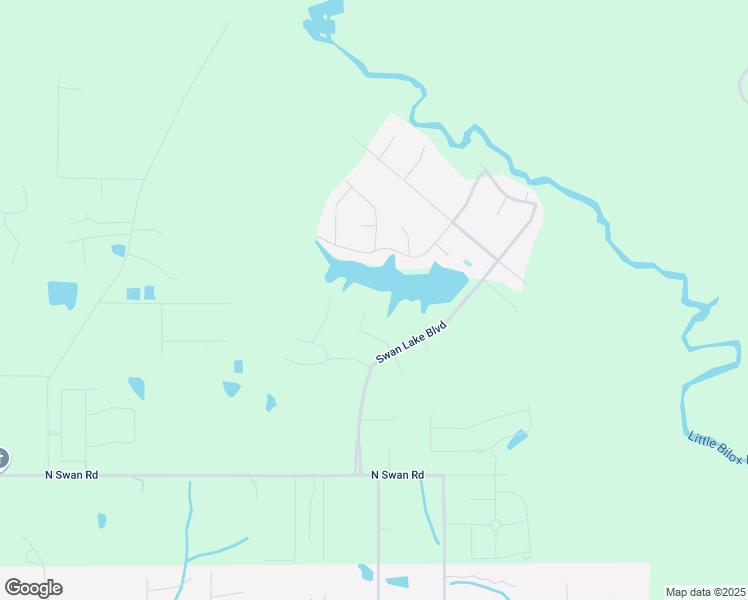 map of restaurants, bars, coffee shops, grocery stores, and more near 15399 Swan Court in Gulfport