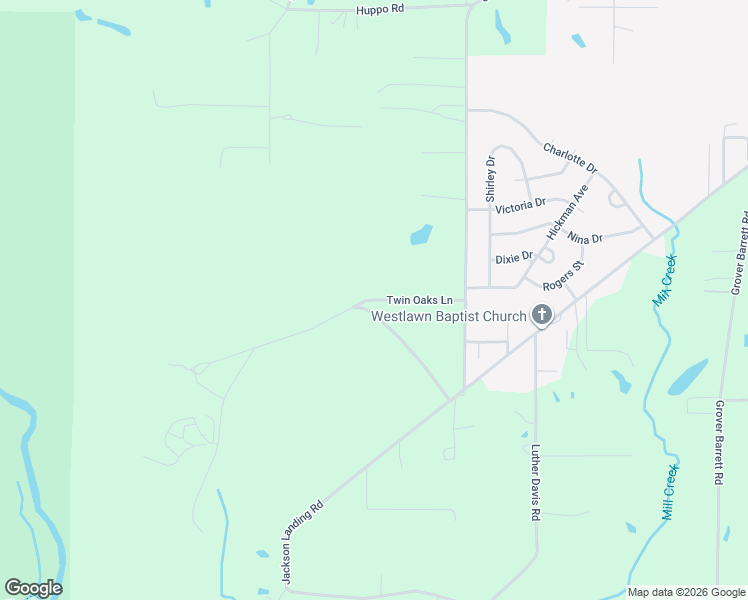 map of restaurants, bars, coffee shops, grocery stores, and more near 100 Huey Stockstill Road in Picayune