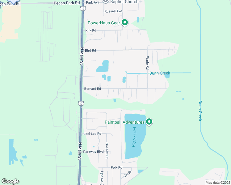 map of restaurants, bars, coffee shops, grocery stores, and more near 300 Bernard Rd in Jacksonville