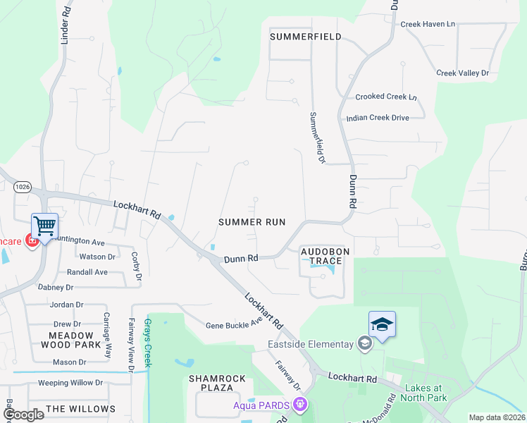 map of restaurants, bars, coffee shops, grocery stores, and more near 30681 Summer Run Court in Denham Springs