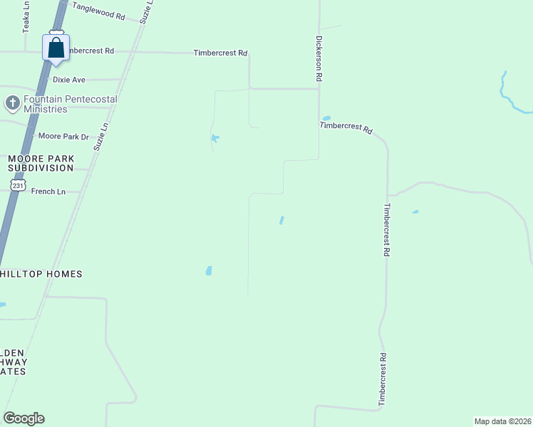 map of restaurants, bars, coffee shops, grocery stores, and more near 19928 Dickerson Road in Fountain
